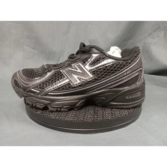 New Balance 740 Bungee Lace Sneakers PZ740BM Black Grey Kids Size 1 NEW NO BOX! - Picture 5 of 11
